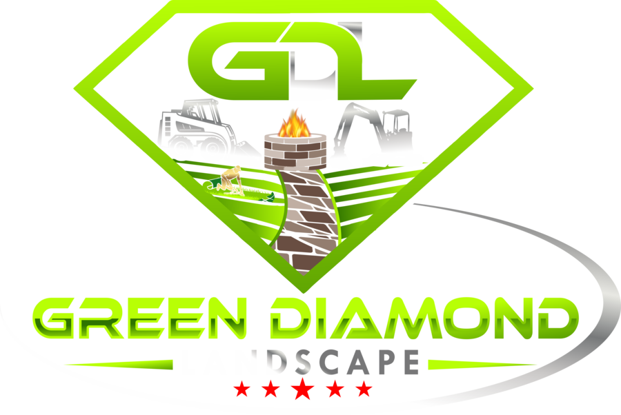 Green Diamond Landscape logo